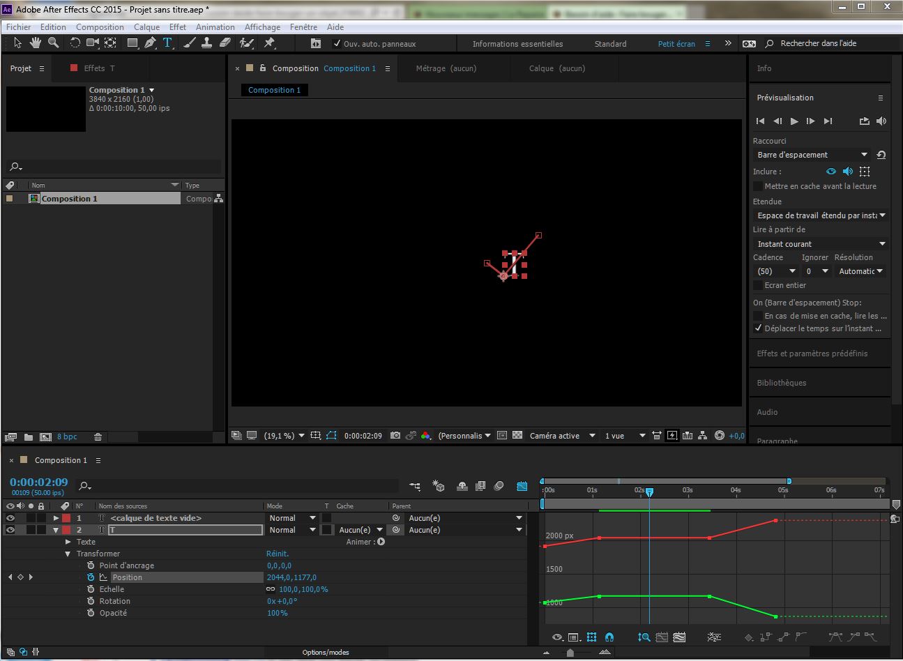 Besoin d'aide : Faire bouger un objet | Adobe After Effects