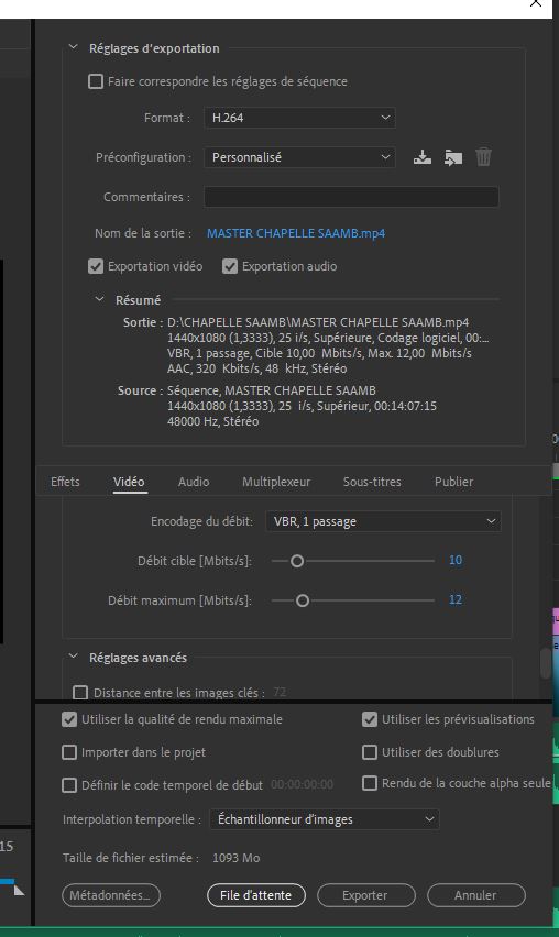 Export MP4 avec Premiere CC 2020 | Adobe Premiere Pro