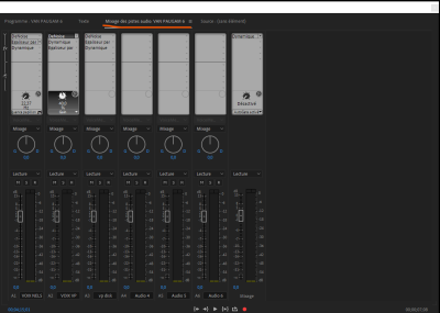 Comment faire un preset son à partir des pistes de mixage audio? | Adobe  Premiere Pro