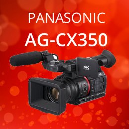 Panasonic AG-CX 350, nouvelle caméra de reportage 4K 50p capteur 1 pouce |  News